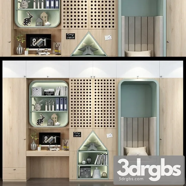 Wardrobe Furniture for a children 0298