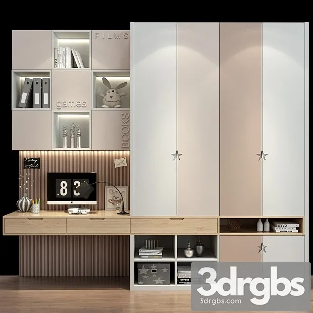 Wardrobe Furniture for a children 0415