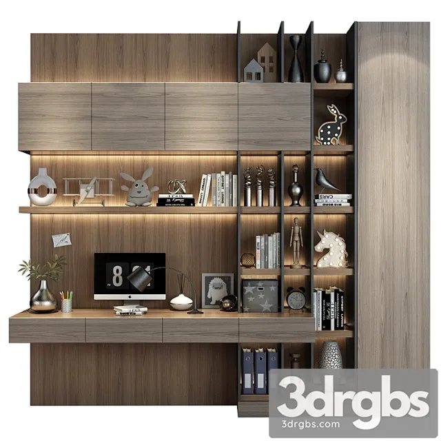 Wardrobe Furniture for children 0587 3D Model Free