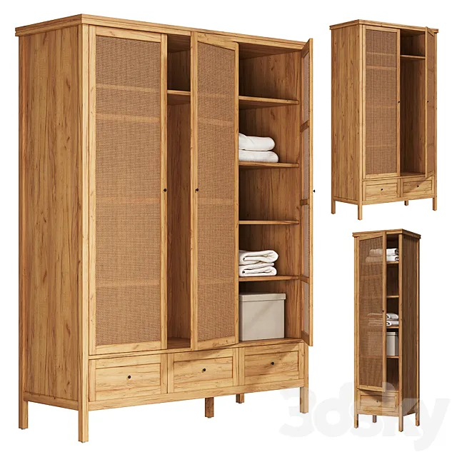 Wardrobe Gabin La Redoute 3D Model