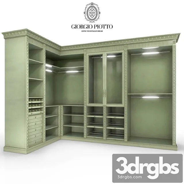 Wardrobe giorgio piotto 3D Model Free