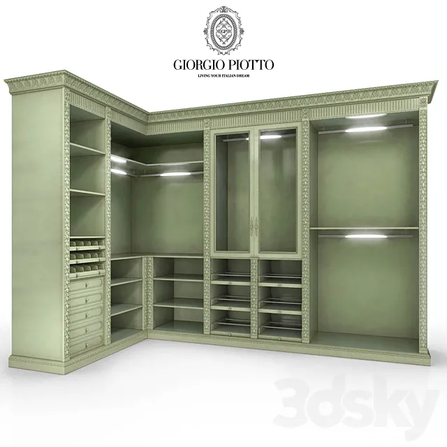 Wardrobe Giorgio Piotto 3D Model