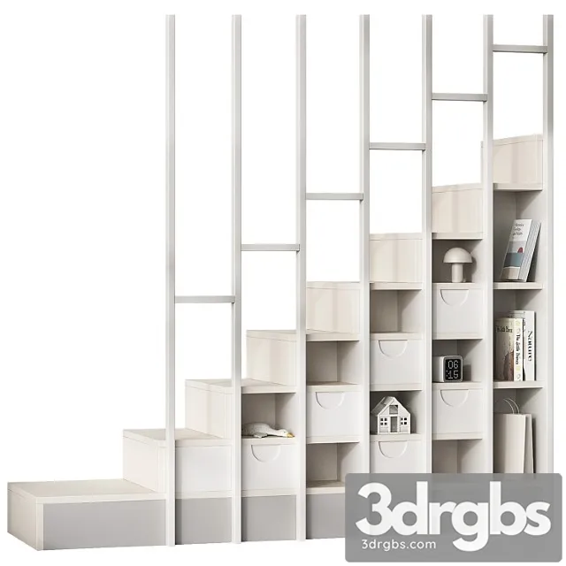 Wardrobe Ladder For Childrens Room 3D Model Free