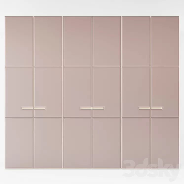 Wardrobe Lema Warm 3D Model