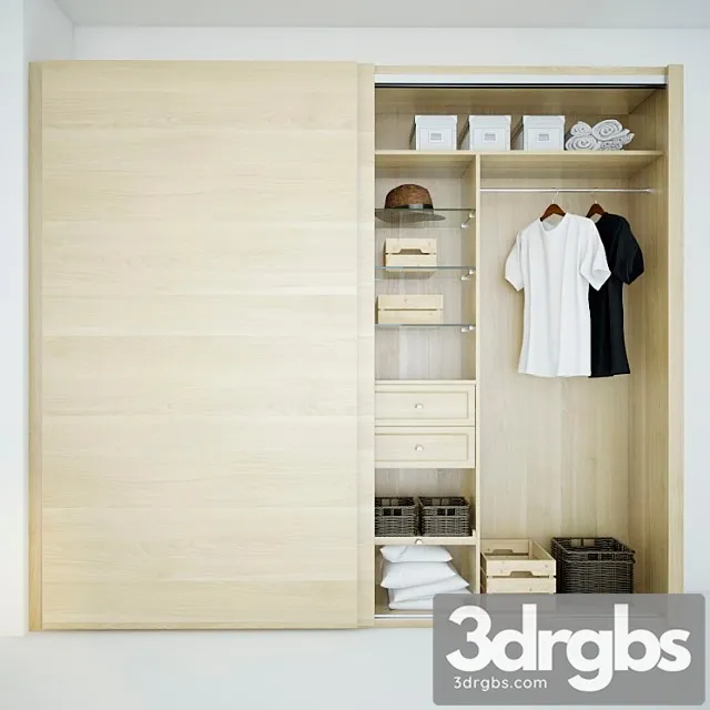 Wardrobe Mebelux Calmo 3D Model Free
