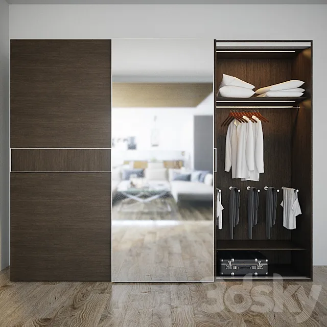 Wardrobe Mebelux Fiorente 3DModel