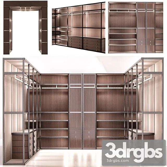 Wardrobe misuraemme palo alto 3D Model Free