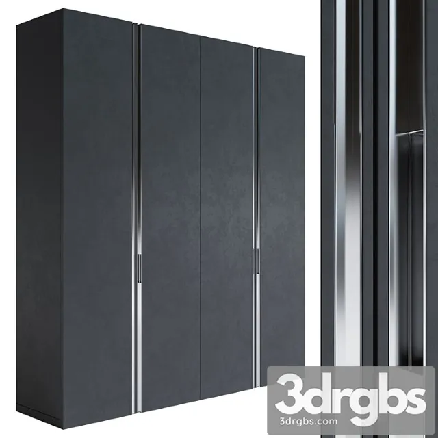 Wardrobe of My Design 02 Muzafarov Collections 3D Model Free