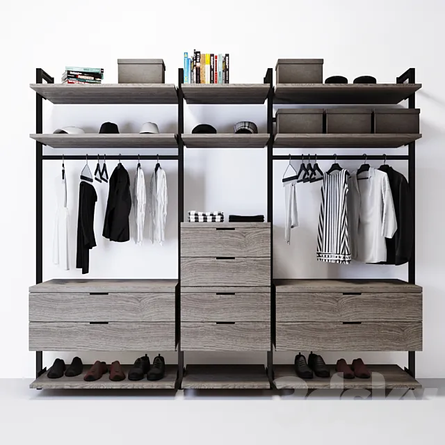 wardrobe Poliform 3D Model