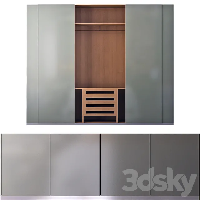 Wardrobe poliform 3D Model