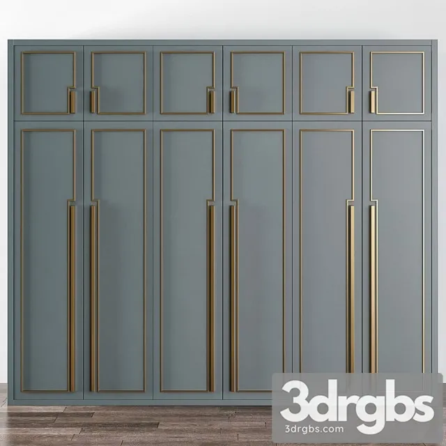 Wardrobe premium pro №56 3D Model Free