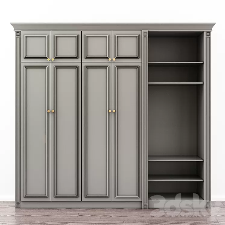 Wardrobe Premium PRO No. 13 3D Model