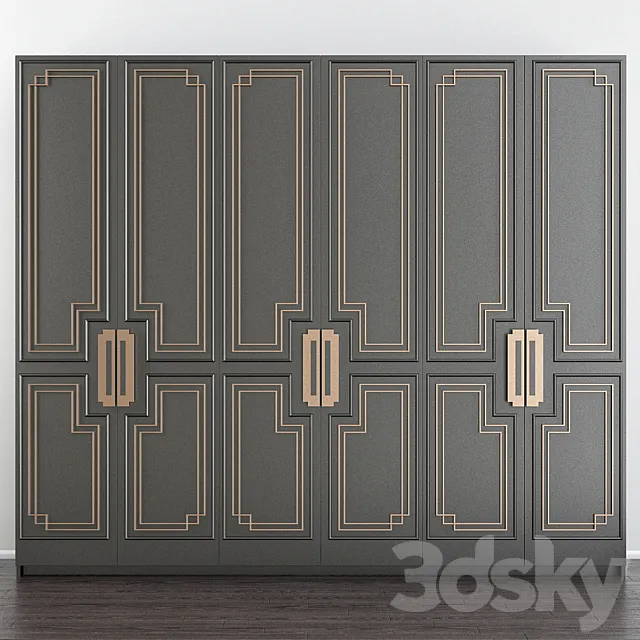 Wardrobe Premium PRO No. 48 3DModel