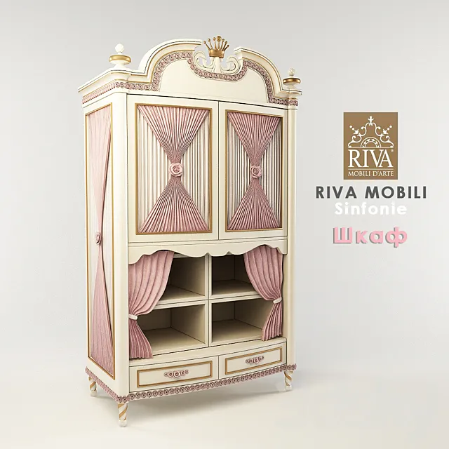 Wardrobe Rivi Mobili 3DModel