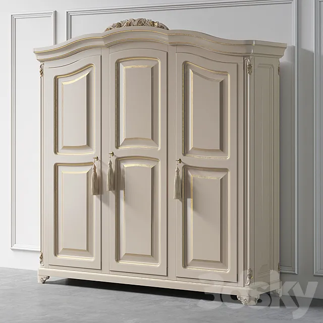 Wardrobe Savio Firmino 3005 3DModel