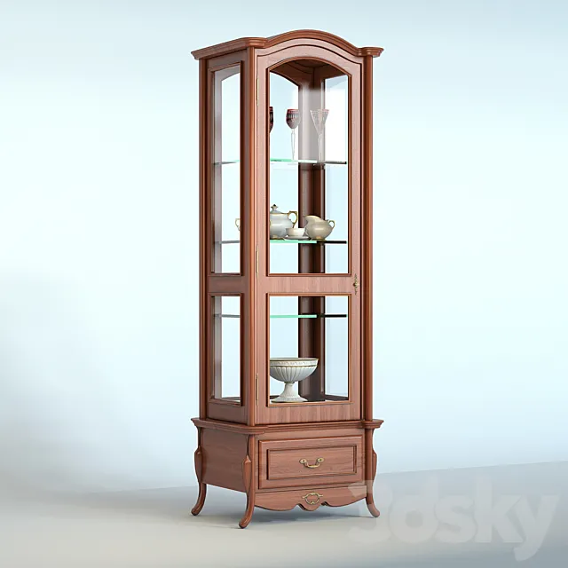 Wardrobe showcase 3D Model