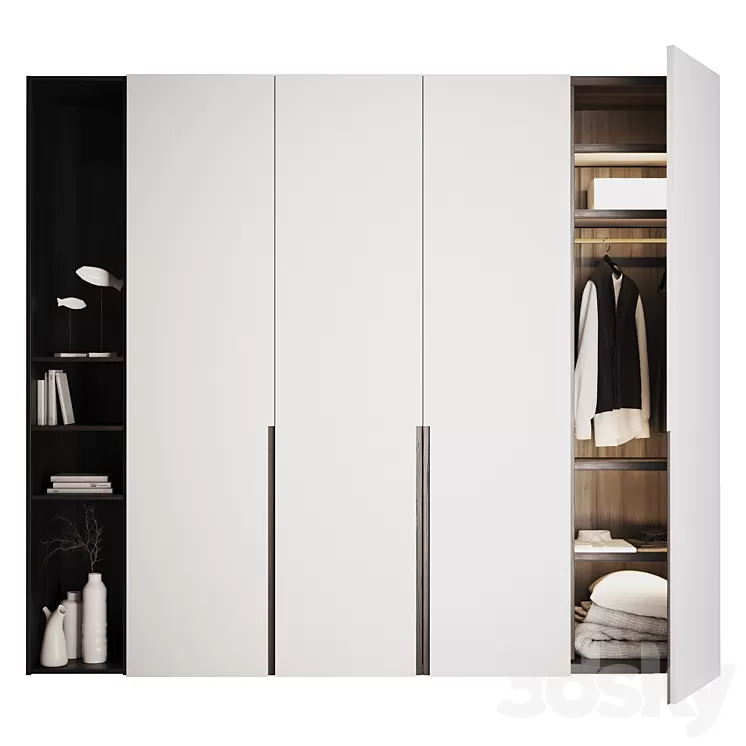 Wardrobe Silenia 3D Model Free