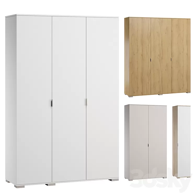 wardrobe STELLA 2 3D Model Free