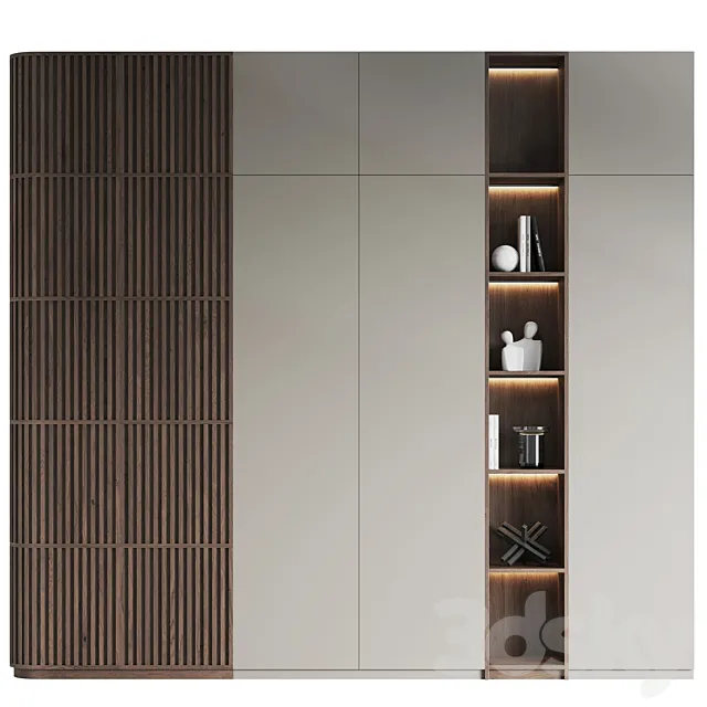 Wardrobe Tokipan 3D Model