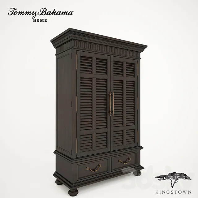 Wardrobe Tommy Bahama Kingstown 3DModel