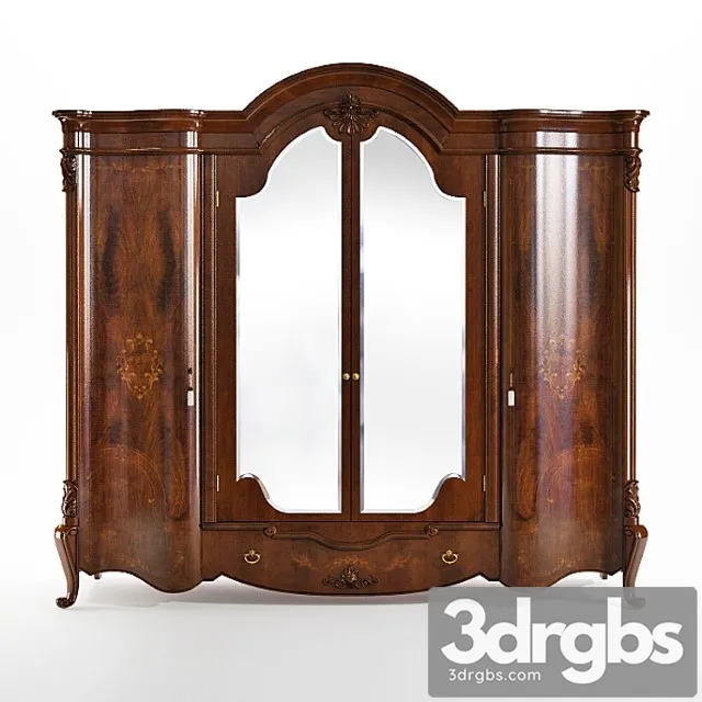 Wardrobe Tracks 3D Model Free