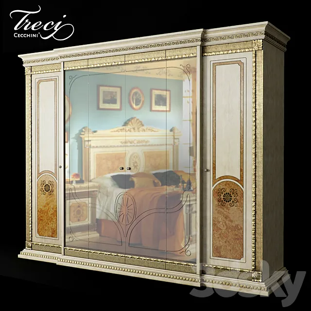 Wardrobe Treci Aurora PF17952 3DModel