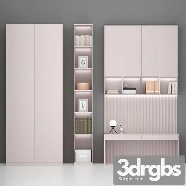 Wardrobe ?upboard set 6