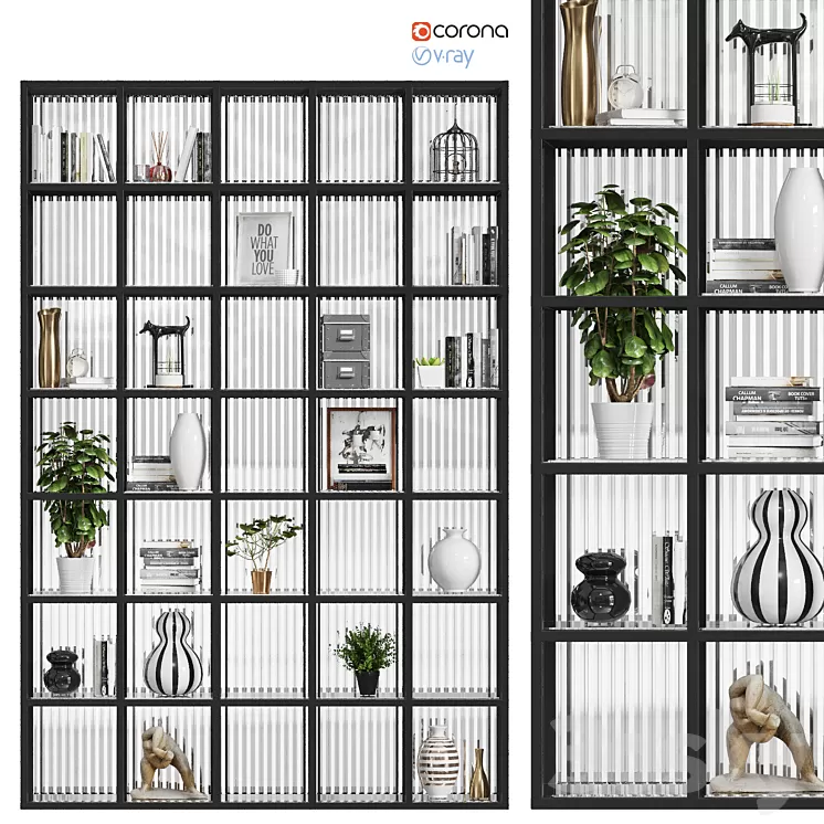 Wardrobe with decor # 11