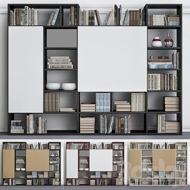 Wardrobe with decorative set Free Download