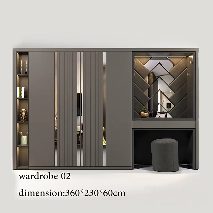 wardrobe02 3D Model
