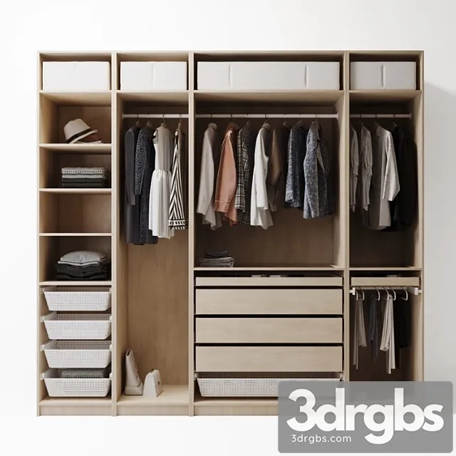Wardrobe4 3D Model Free