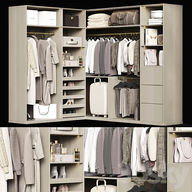 Wardrobe7 3D Model