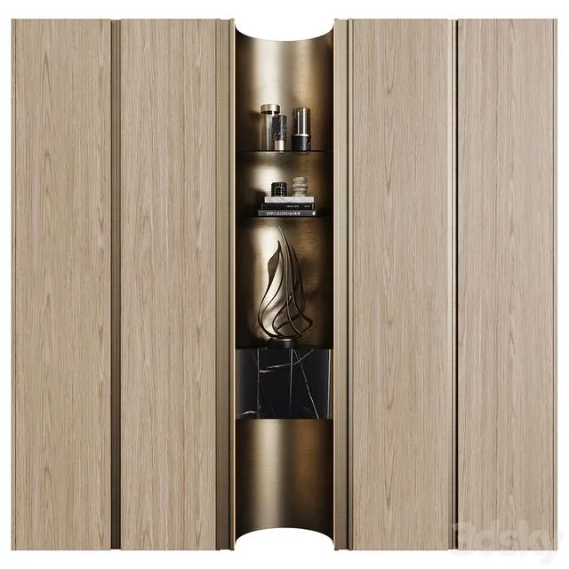 Wardrobes in Modern Style 46 3D Model