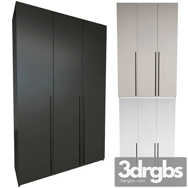 Wardrobes Lorena 3D Model Free