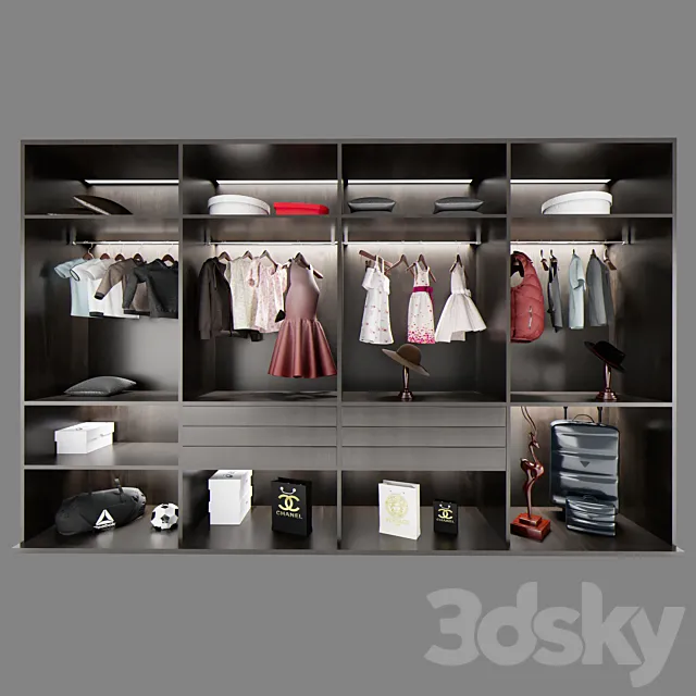 Wardrop No.1 3DModel