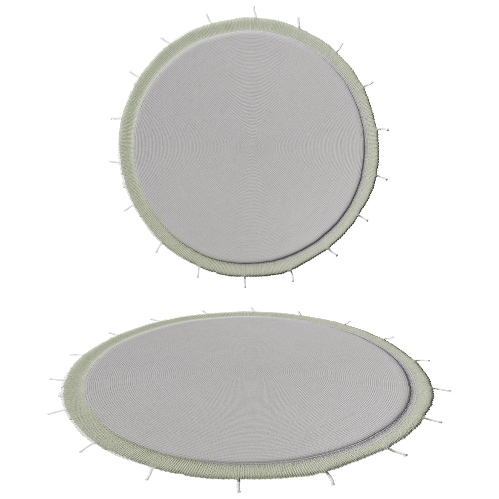 Warli - Rug Pleiadi round 3D Model