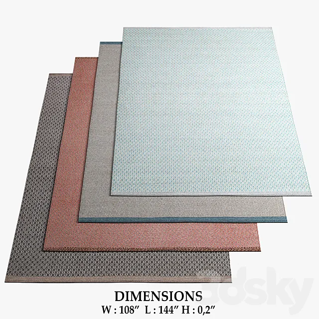 Warli Rugs_414 3DModel