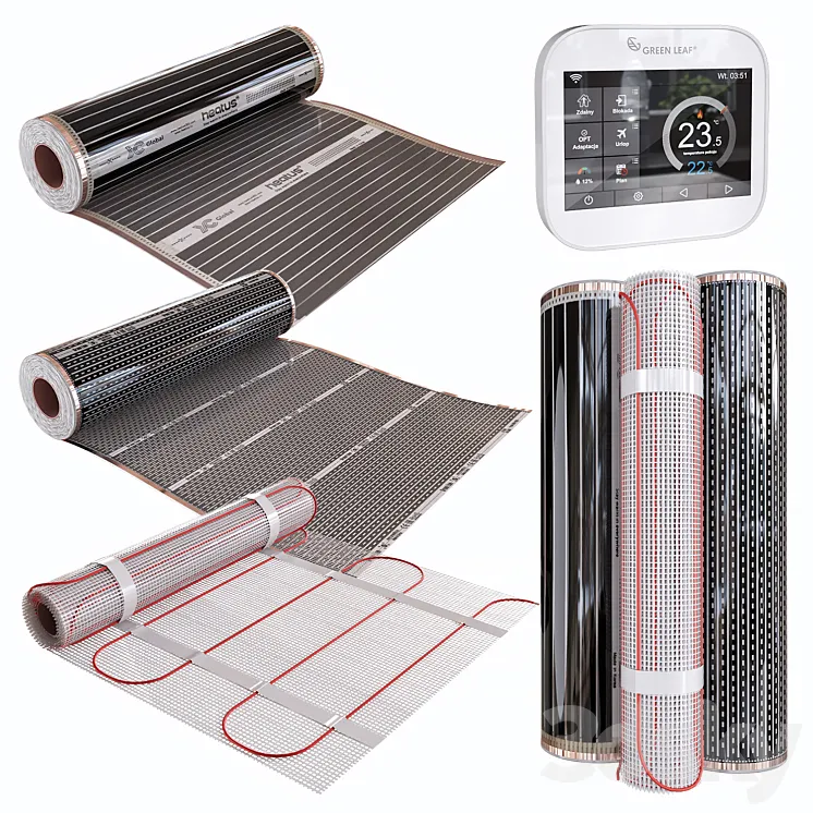 Warm floor 2 3D Model Free