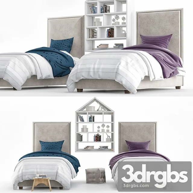 Warped Childhood Restoration Hardware 3D Model Free