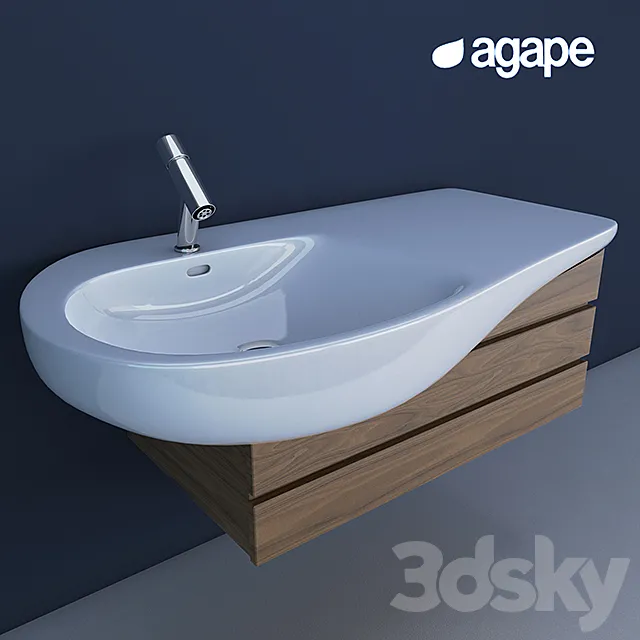 Wash Agape 3DModel