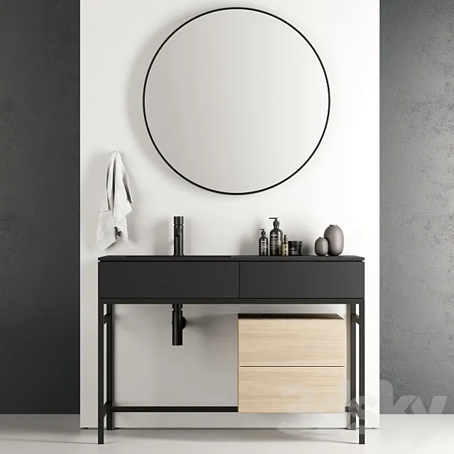 Wash Basin Ceramica Cielo Milano 3D Model