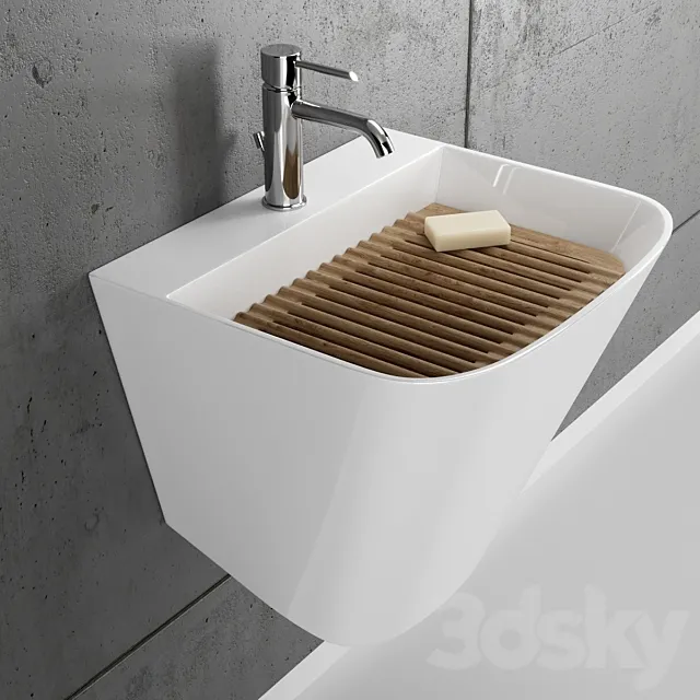Wash basin for laundry GALASSIA MEG11 3D Model