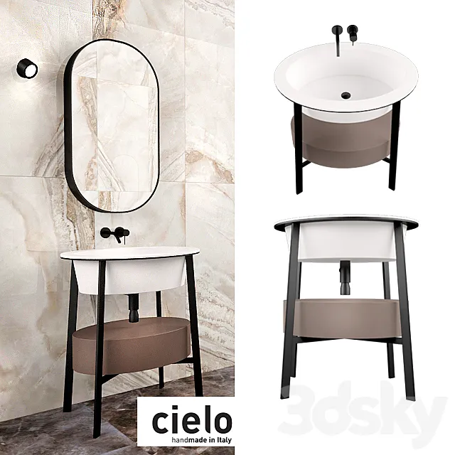 Wash Cielo Catino Ovale 3DModel