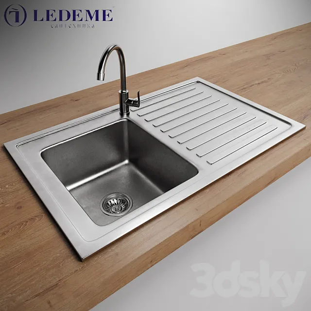 Wash Ledeme L98050-L 3D Model