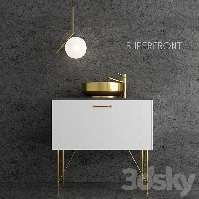 Wash Superfront PLUS (Vray + Corona) 3D Model