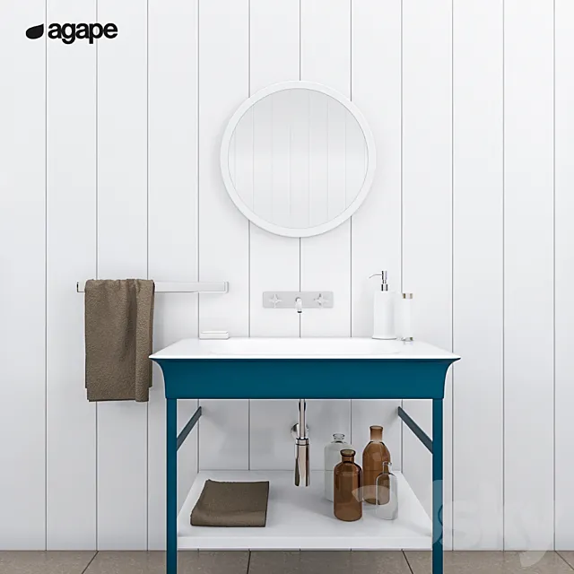 Washbasin Agape | Novecento XL 3DModel