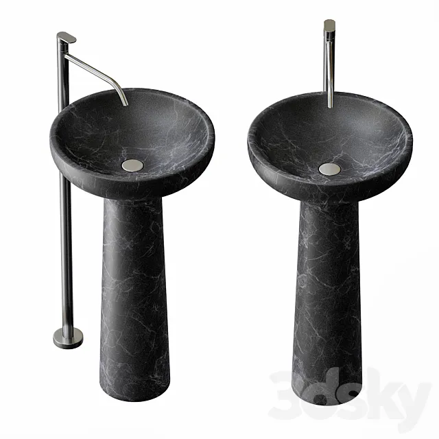 Washbasin Antonio Lupi Ago185 3D Model