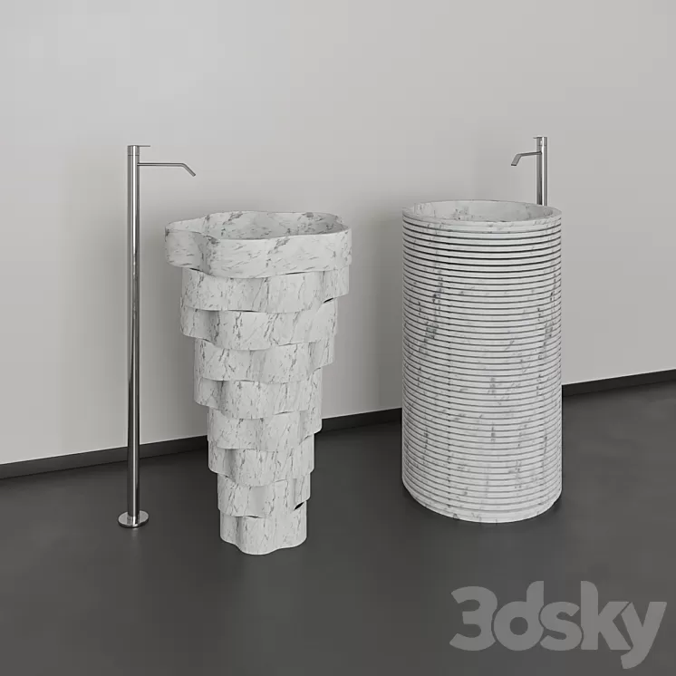 Washbasin by Antonio Lupi 3D Model