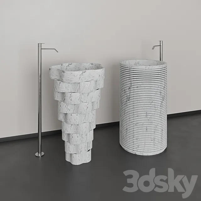 Washbasin by Antonio Lupi 3DModel