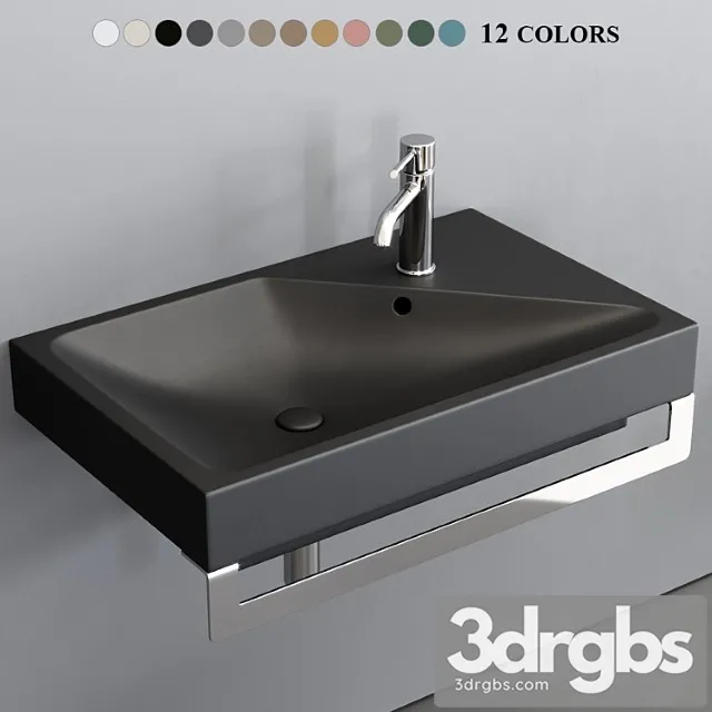 Washbasin Ceramic Cielo Style Blink 3D Model Free